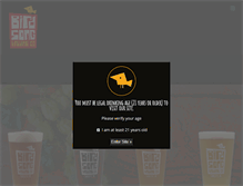 Tablet Screenshot of birdsongbrewing.com